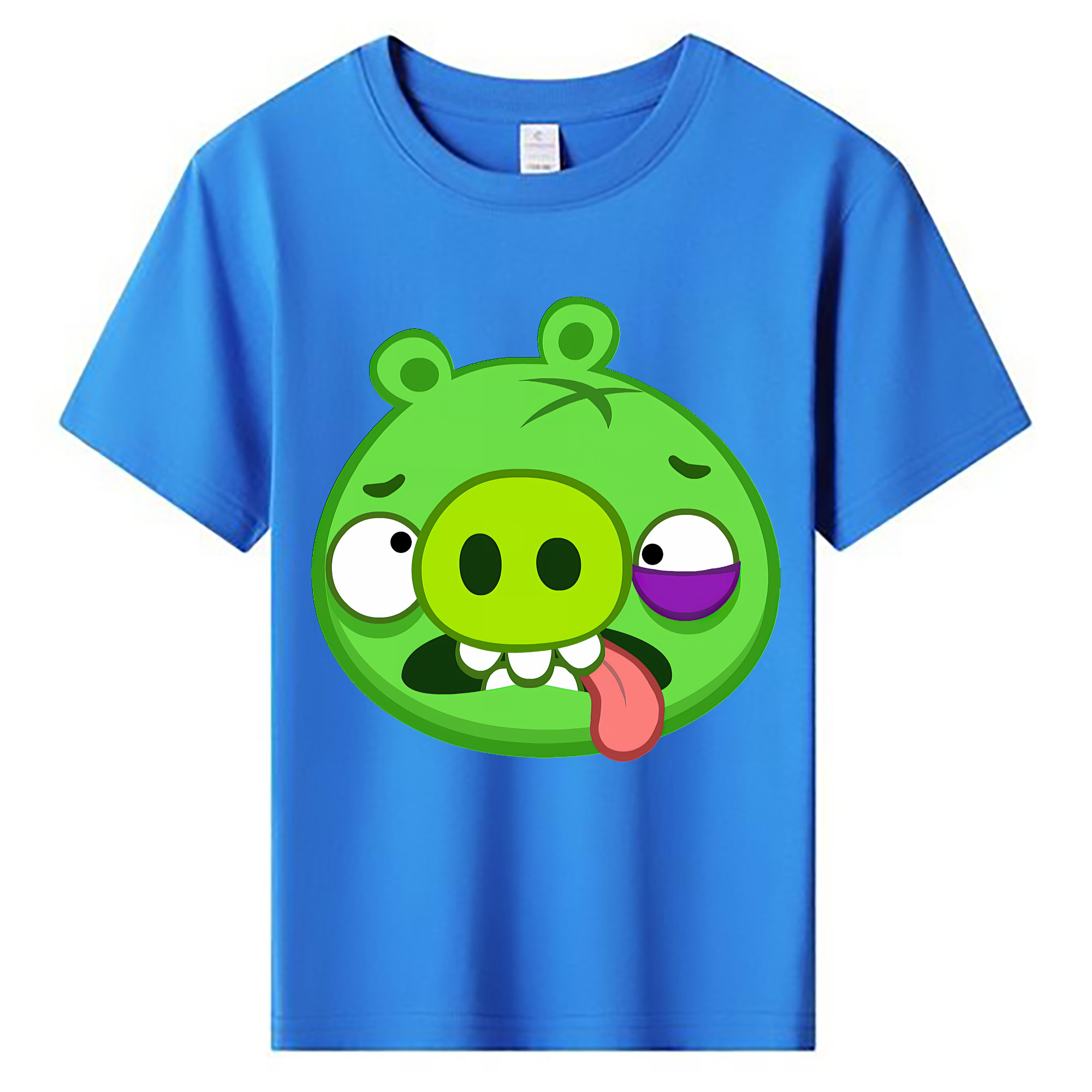 （画像用） Angry Birds アングリーバード 綿100％キッズTシャツ（フロントプリント）